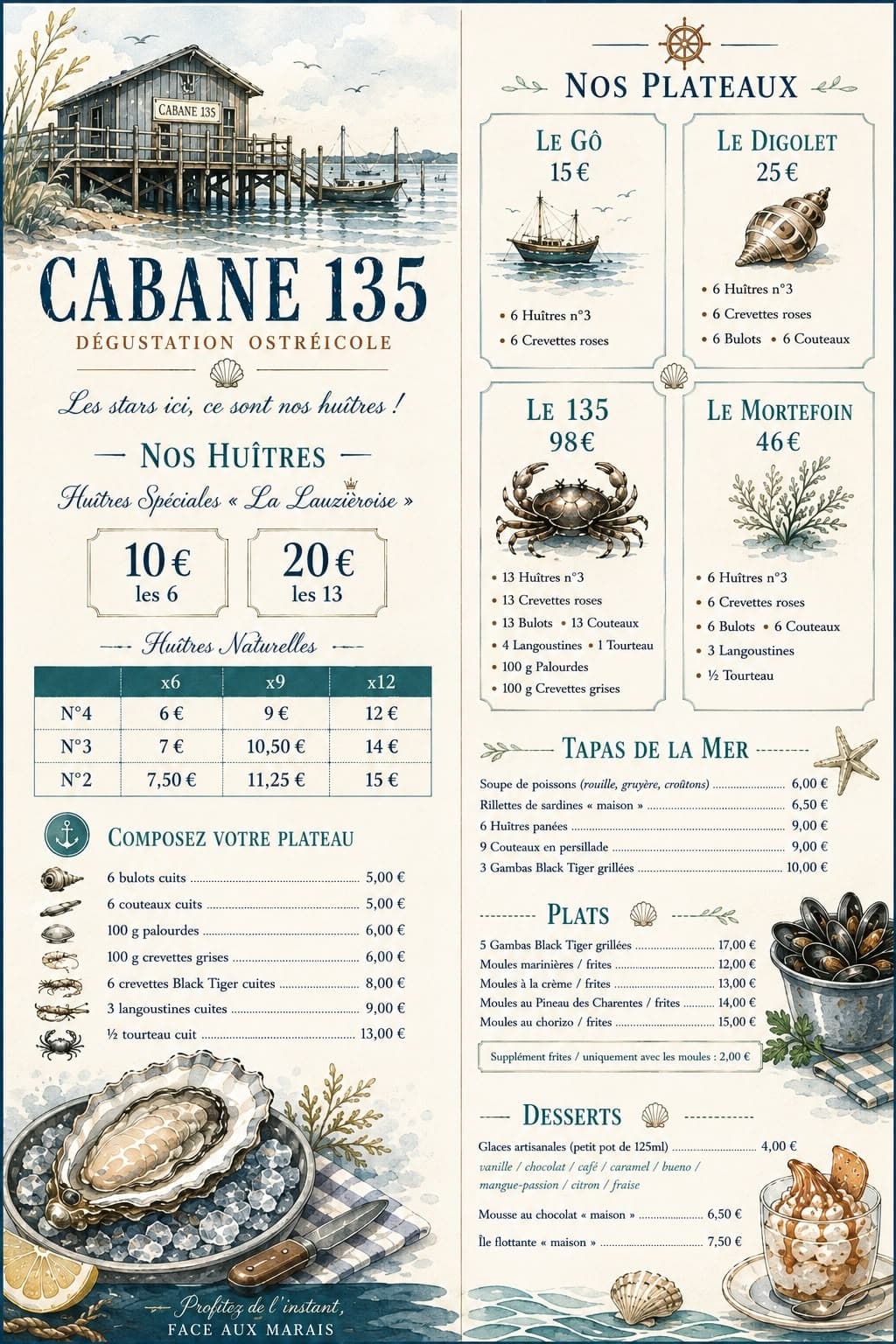 Carte Cabane 135